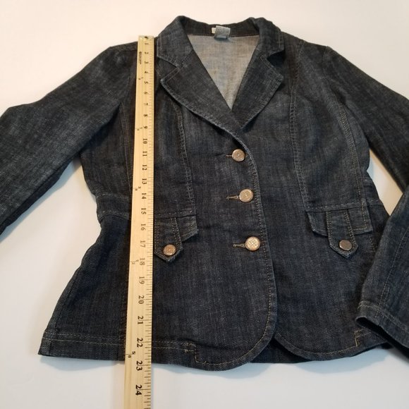 Cache Denim Jacket (Blazer Style, Size M) - Picture 7 of 13